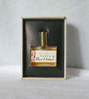 Vintage Boldoot Parfum Fleur de Hollande 1 8 FL oz Mini Bottle with