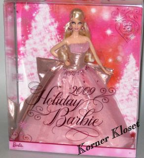 2009 Holiday Barbie Doll 50th Anniversary Barbie
