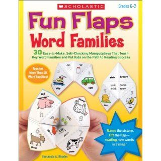 Scholastic 978 0 545 28078 5 Fun Flaps   Word Families