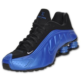 Nike Shox R4 Mens Running Shoe Blue Spark/Black