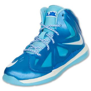 Boys Preschool Nike LeBron X Basketball Shoes Blue