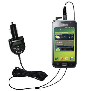 samsung epic 4g car auto charger fm transmitter