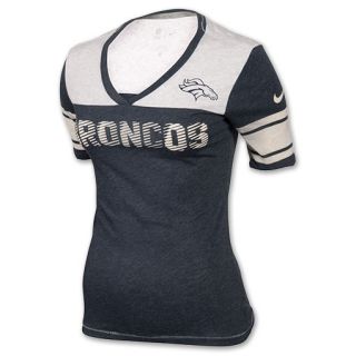 Nike Denver Broncos Touchdown Womens V Neck Team