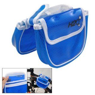Como Bicycle Frame Front Tube Double Sides Blue Pannier
