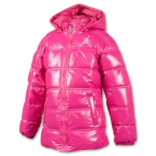 Jordan Fly Girl Kids Bubble Jacket Pink