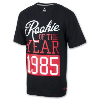 Mens Nike Rookie of the Year Tee Shirt Black/White