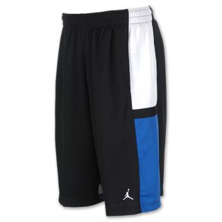 Mens Jordan Bankroll Shorts Black/University Blue