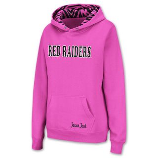 Texas Tech Red Raiders NCAA Womens Hoodie Pink