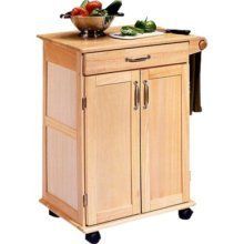 Home Styles 5040 95 Kendall Kitchen Cart w Wood Top