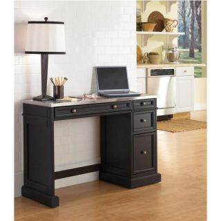 Home Styles Traditions Utility Desk Black