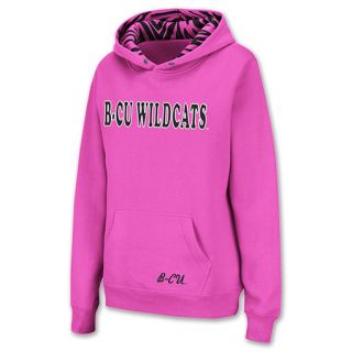 Bethune Cookman Wildcats NCAA Womens Hoodie Pink