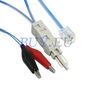 Home Phone Telephone RJ11 Plug Test Tester Cable