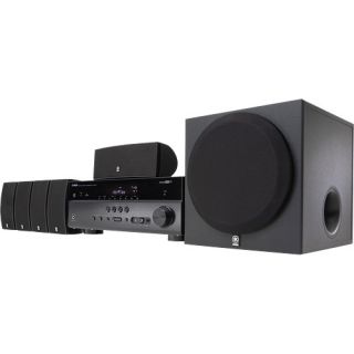 Yamaha YHT 597 5 1 Channel Home Theater in A Box System Black