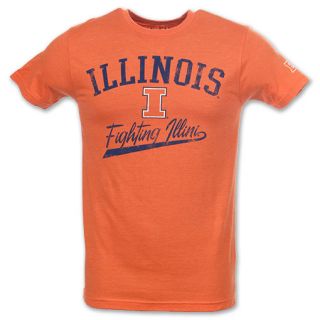 NCAA Illinois Fighting Illini Priceless Destroyed Mens Tee Shirt