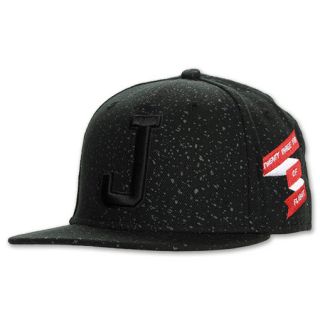 Jordan Flight Snapback Hat Black