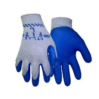 Steiner 1210L Work Gloves, Atlas Fit Blue Latex Coated String Knit
