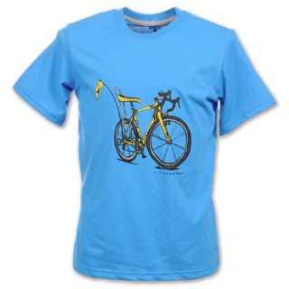 Nike LIVESTRONG Bike Graphic Kids Tee Shirt Blue