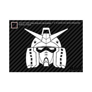 (2x) 5 Gundam Logo Sticker Vinyl Decals: Everything Else