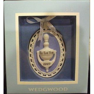 Wedgewood Our First Home 2007 Door Knocker Ornament