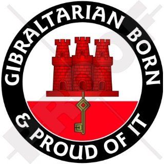 GIBRALTAR Gibraltarian Born & Proud 100mm (4) Vinyl