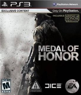 Medal of Honor Shooter Exclusive Content PS3 New 014633154351