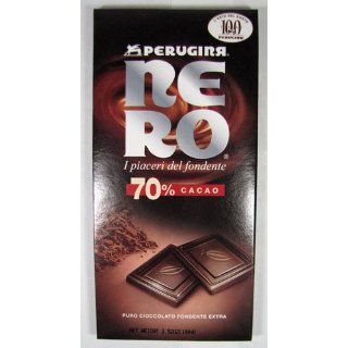Perugina Nero 70% Cacao Dark Chocolate Bar 3.5 Oz. 