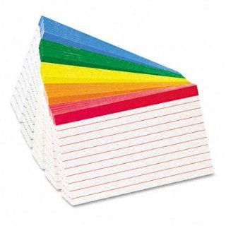 Oxford Products   Oxford   Color Coded Bar Ruled Index