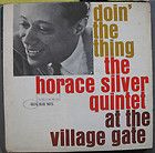 Horace Silver Quintet Doin The Thing LP on Blue Note NY Stereo
