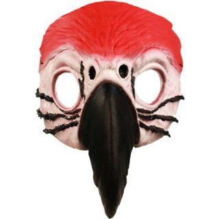 Parrot Tropical Bird Mask for Halloween Costume: Clothing