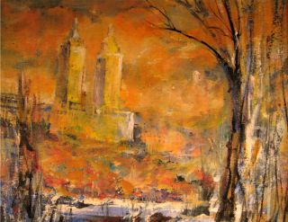 Central Park horse & carriage 12x16 ny city canvas giclee DISCOUNT art