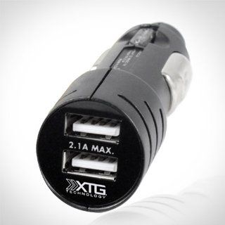 Ultra Compact High 2.1A Output Dual USB Car Charger