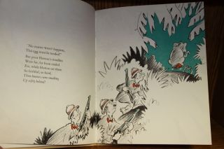  of the classic Dr. Seuss book HORTON HATCHES THE EGG in Dust Jacket