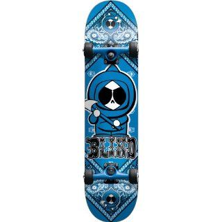 Blind Reaper Hoodlum Mini Complete Skateboard (Blue, 7