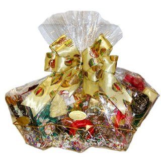 Gourmet Christmas Tree Basket   Christmas Gift Baskets: 