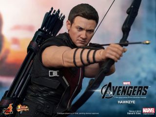 Hot Toys The Avengers Hawkeye Jeremy Renner 12 Figure