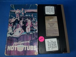 Hollywood Hot Tubs Sexy 80s Comedy VHS Teen
