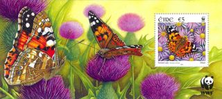 Ireland Stamp 2006 Fauna Flora M s Butterfly Animal