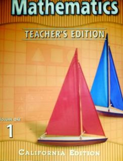 Houghton Mifflin 1st Math Mathematics Teachers Edition