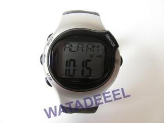 New Pulse Heart Rate Monitor Calories Counter Fitness Watch Silver 04