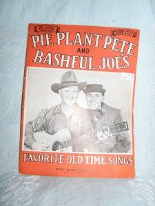 Lot of 4 Vintage Cowboy Sheet Music   Wilf Carter, Hank the Yodeling