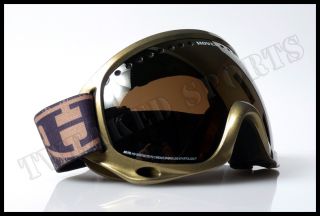 New Hoven Sequel Snow Snowboard Ski Goggles Gold
