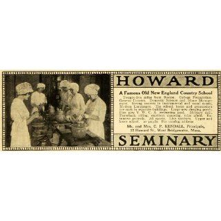 1920 Ad Howard Seminary West Bridgewater MA Educational