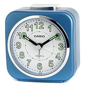  Desk Quartz Loud Snooze Alarm Clock Blue Matching Small Wake Up