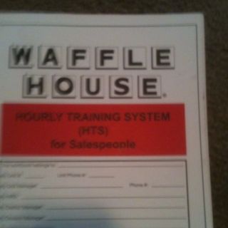 Waffle House Training Manual for Hourly Salespeople