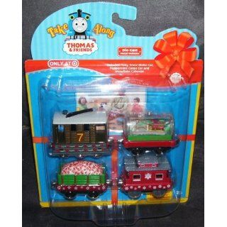 Thomas & Friends Take Along Diecast CHRISTMAS 4 PACK