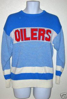 Houston Oilers 1980s Cliff Engle Sweater Large VG