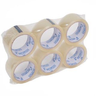 6 Rolls 2 in X55 Yd. (165 Ft) 2 Mil Clear Packaging