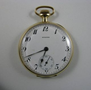 14k Gold E Howard Pocket Watch 1872 19 Jewel 14E