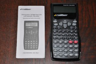 New Caliber LCD Scientific Calculator