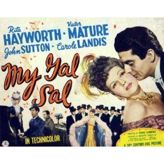 My Gal Sal Movie Poster (11 x 14 Inches   28cm x 36cm